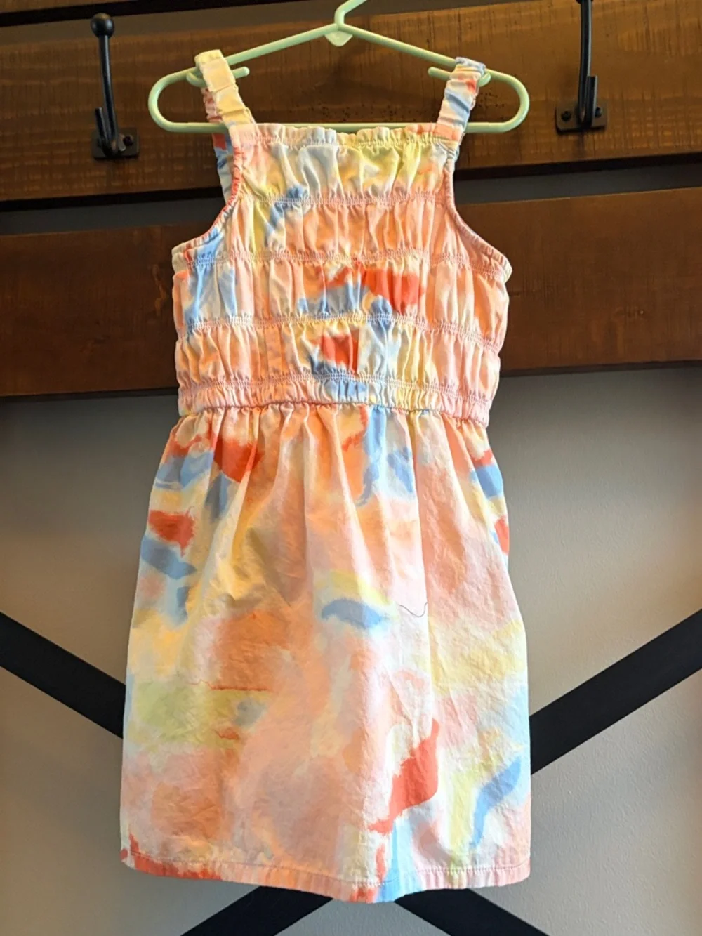 Carter's Pastel Watercolor Sundress in Pink, Blue, Yellow